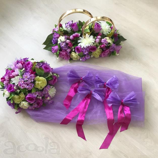 Аренда свадебного украшения на автомобиль